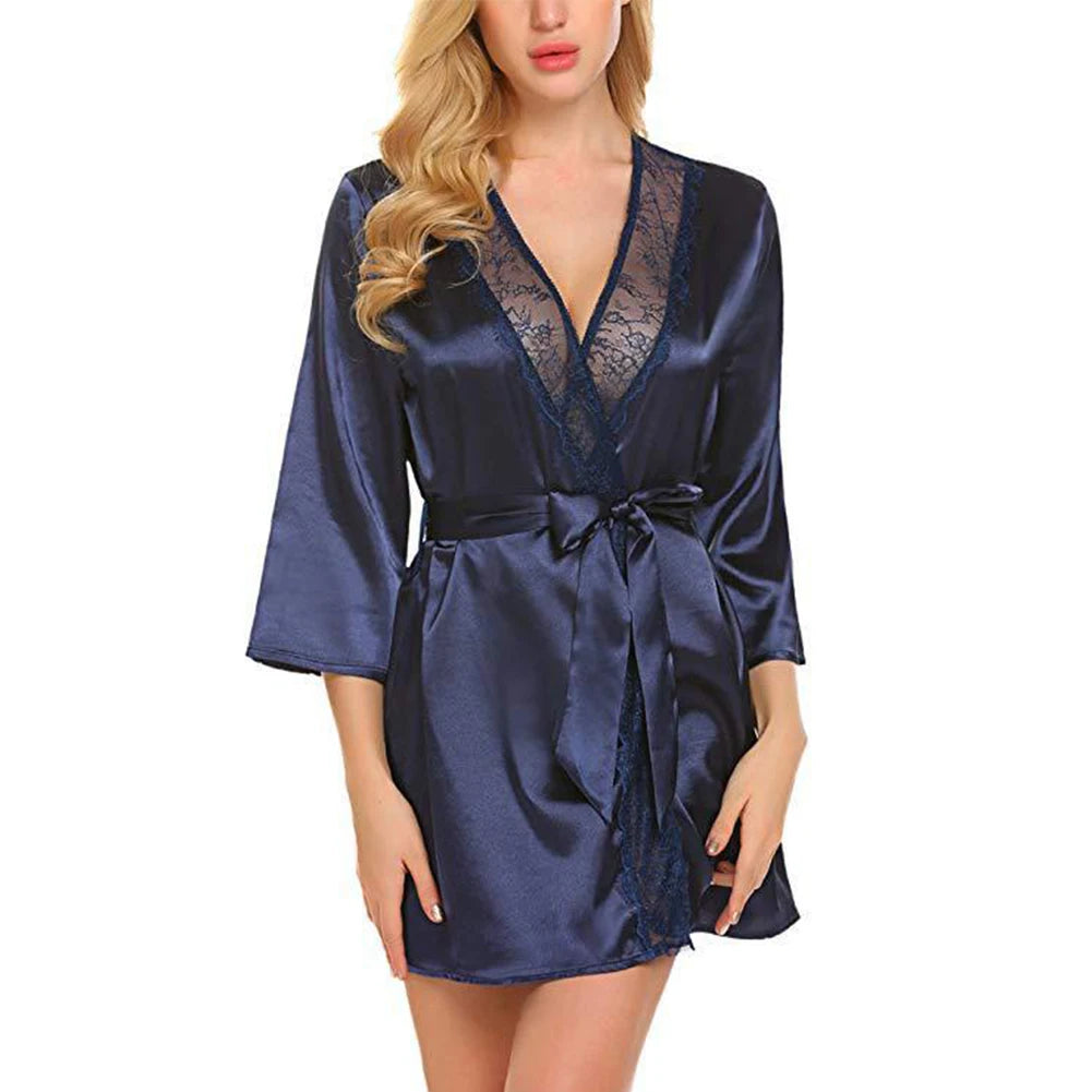 Silk & Satin Robe