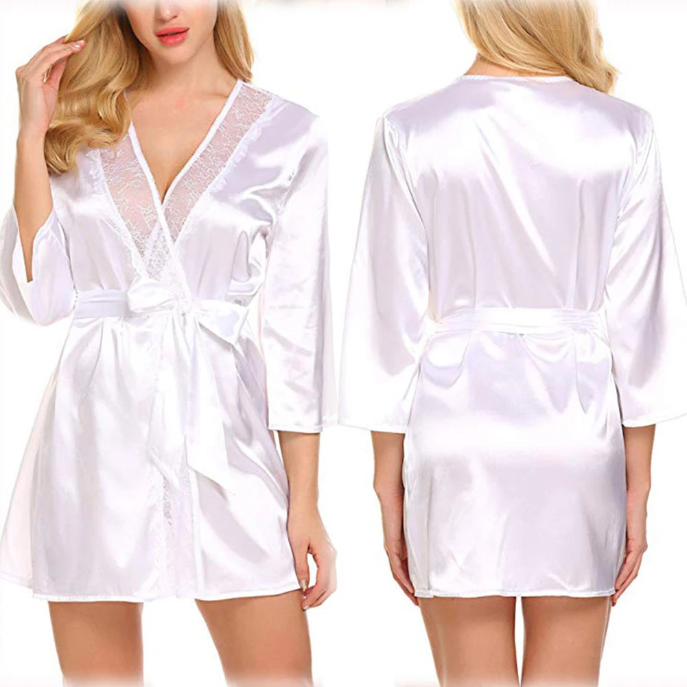 Silk & Satin Robe