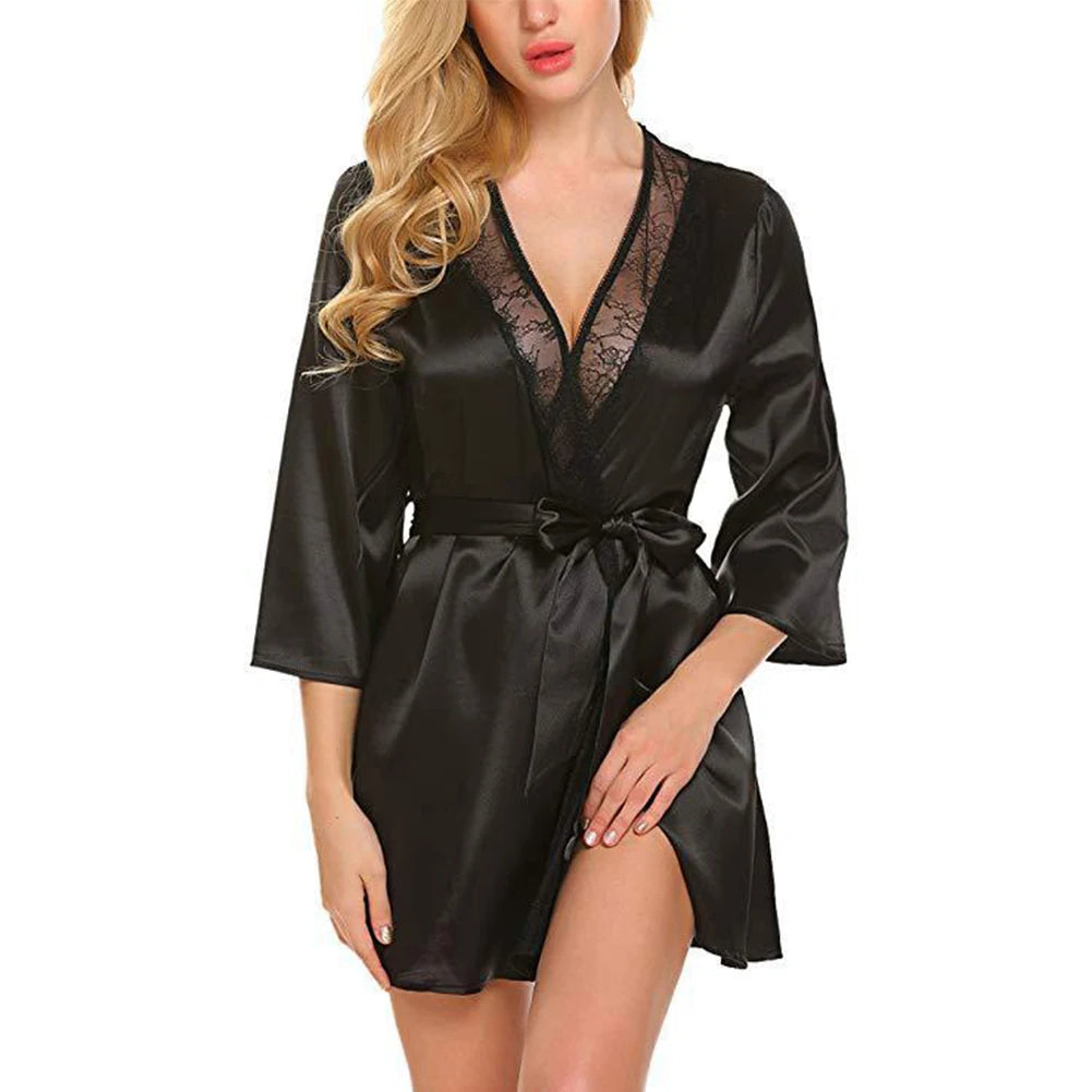Silk & Satin Robe