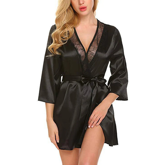 Silk & Satin Robe