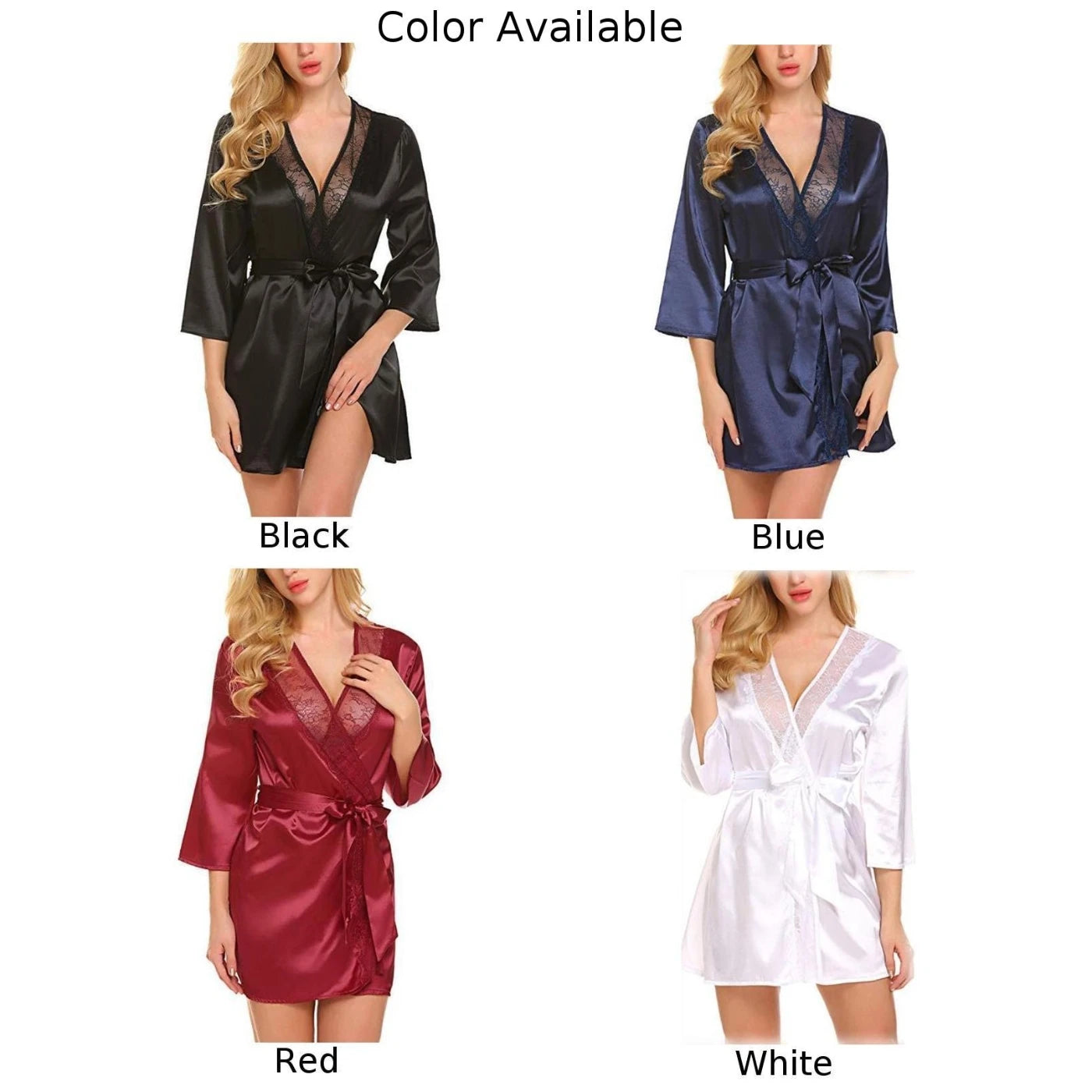 Silk & Satin Robe