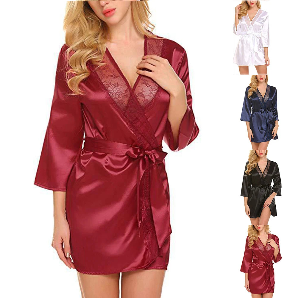 Silk & Satin Robe