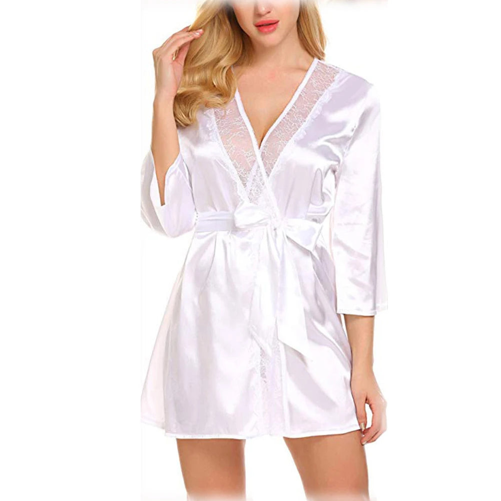 Silk & Satin Robe